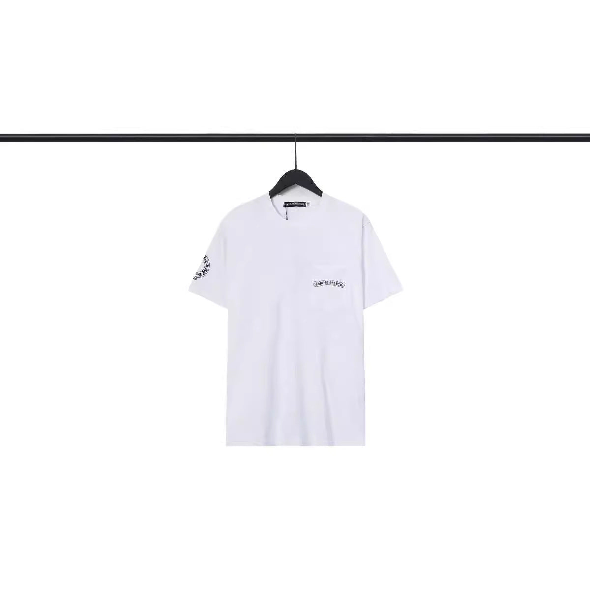 Chrome Heart T Shirts T-Shirt Crossshaft Cotton Crew Neck Short Sleeve