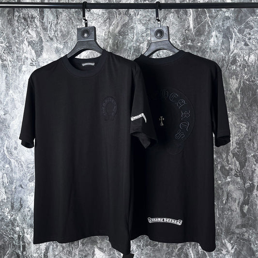 Chrome Heart T Shirts Croix Heavy Industry Embroidery Short Sleeve T-Shirt