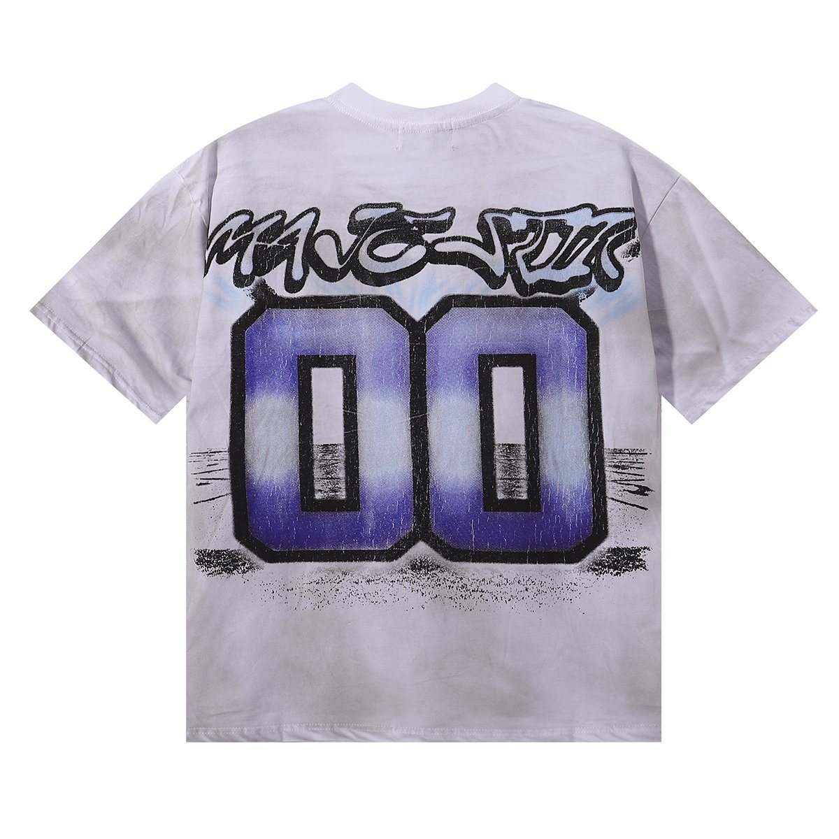 MAJESTIK The World Shark Graphic Short-Sleeve T-Shirt ¡ª back