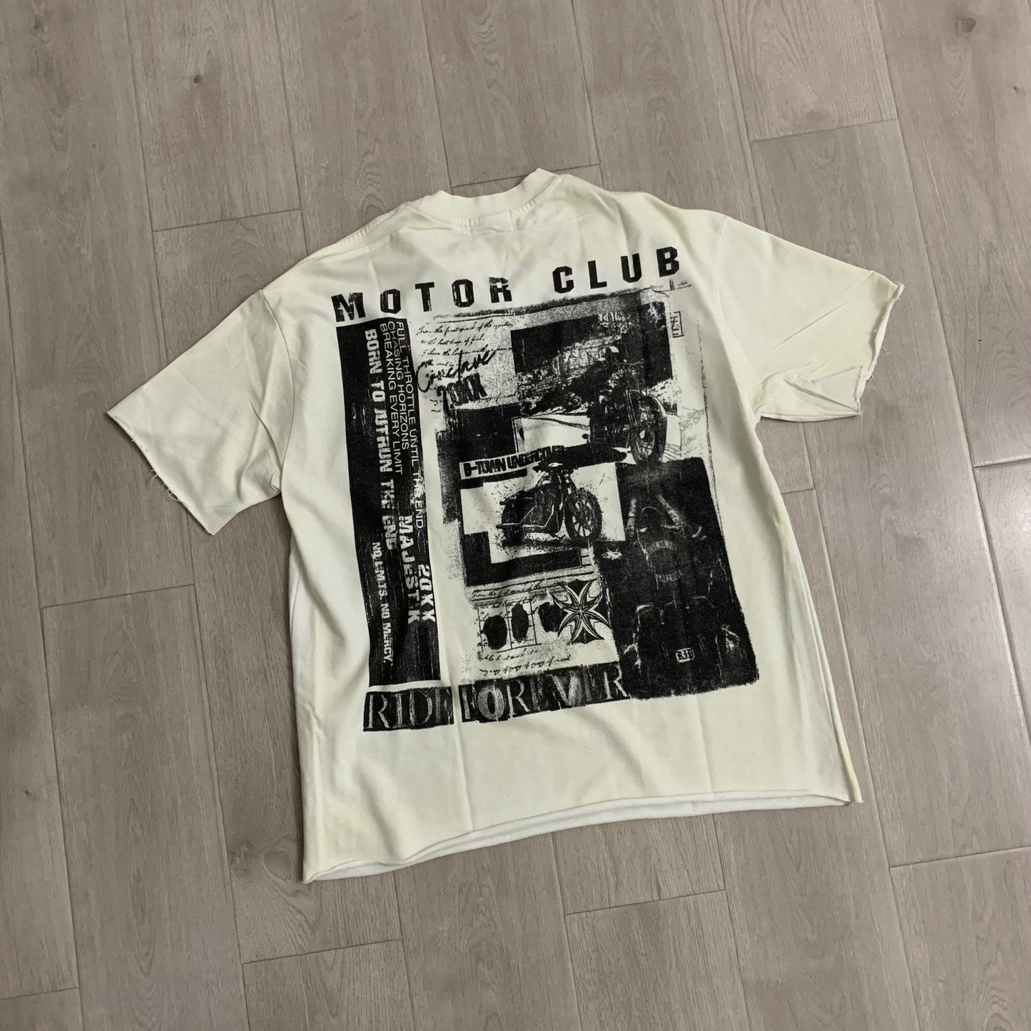 MAJESTIK Motor Club Graphic T-Shirt ¡ª back