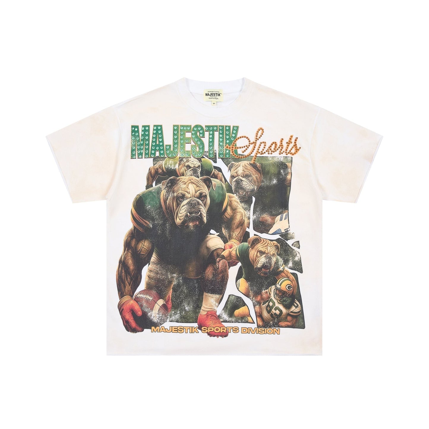 MAJESTIK Bulldog Graphic Short-Sleeve T-Shirt ¡ª hero