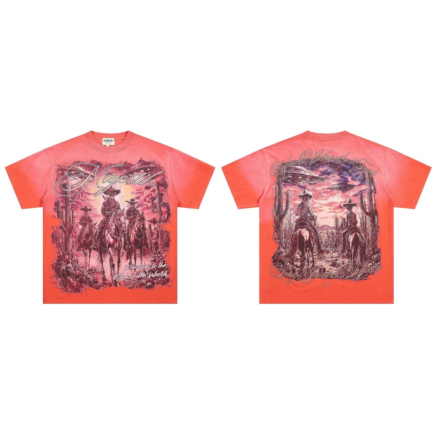 MAJESTIK Western UFO Graphic T-Shirt ¡ª hero