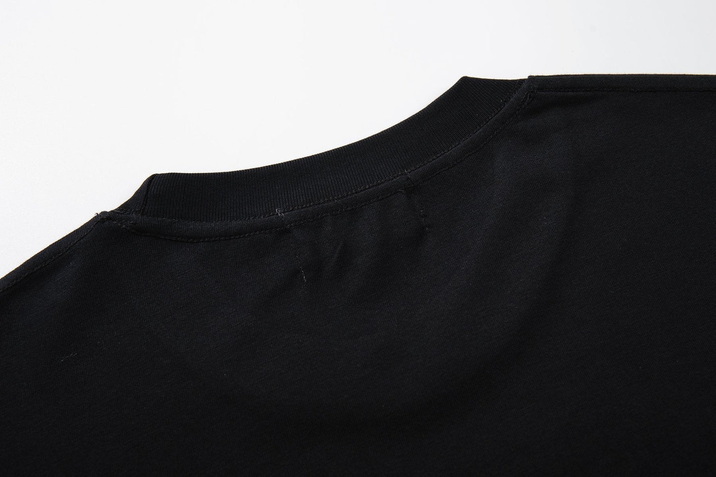 MAJESTIK Distressed Rhinestone Graphic T-Shirt ¡ª detail