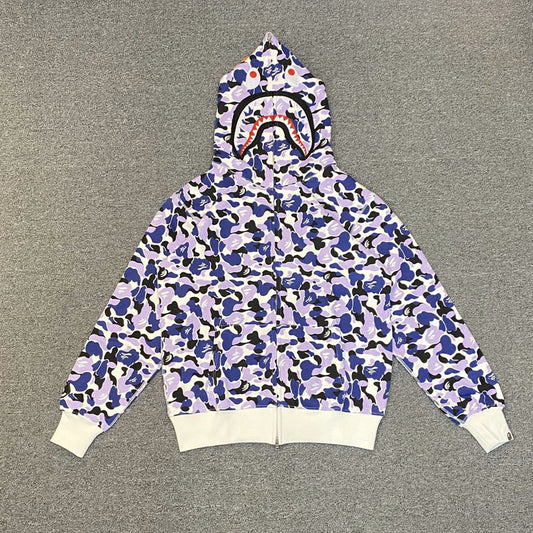 Bape Hoodie Zip-Up Cardigan Hoodie
